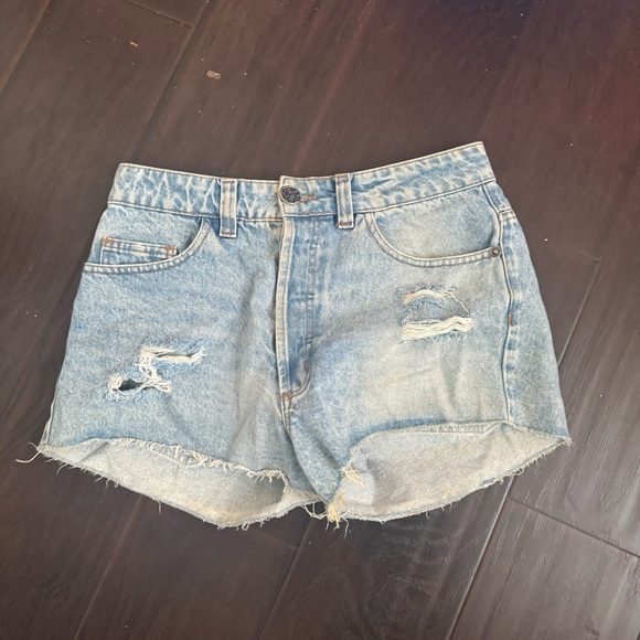 Farm rio denim Distressed Shorts 38 - Picture 2 of 6